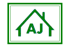 Logo for AJ Building Services, LLC.