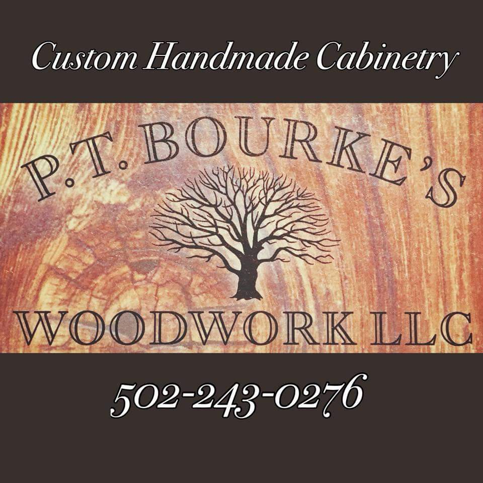 Logo for P T Bourke's Woodwork LLC