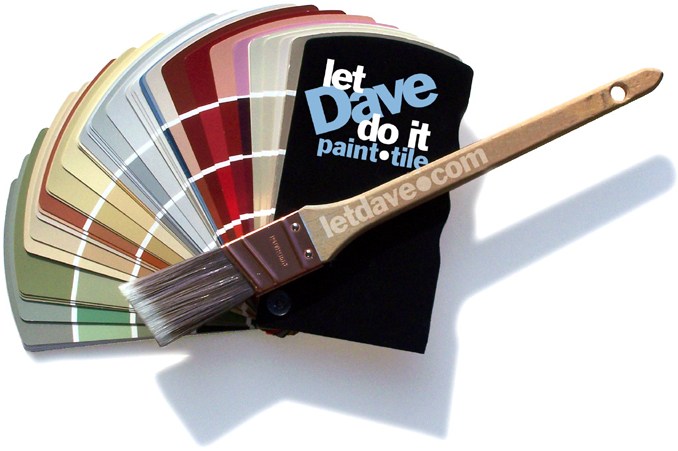 Let Dave Do It • Paint & Tile logo