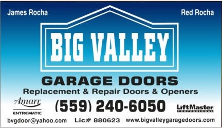 Avatar for Big Valley Garage Door Inc.