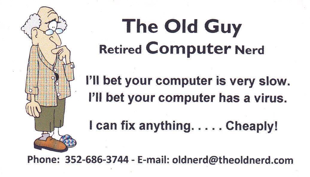 The Old Guy - Computer Service logo