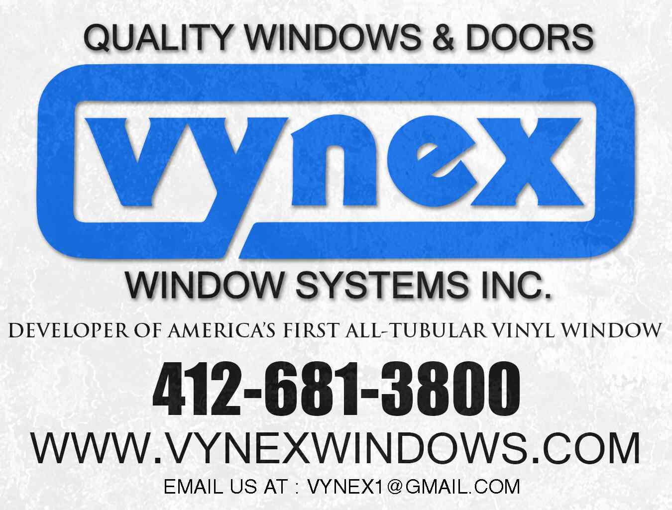 Logo for Vynex Window Systems Inc