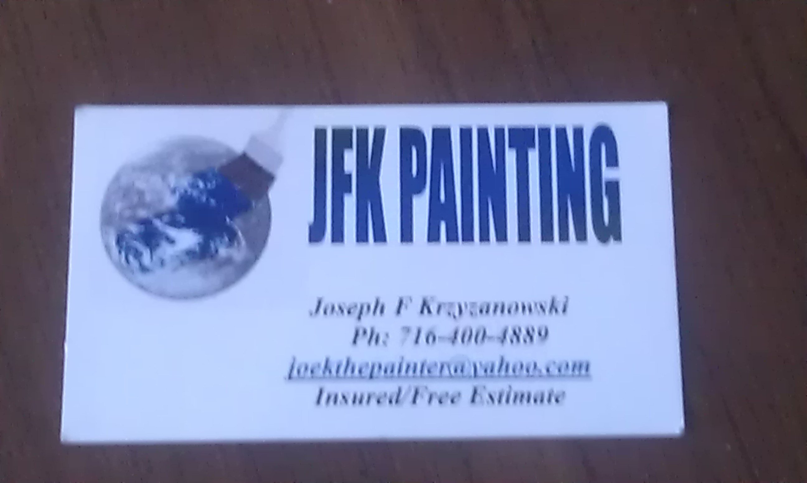 Logo for JFK Painting