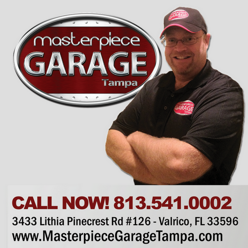 Logo for Masterpiece Garage