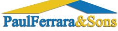 Logo for Paul Ferrara and Sons General Contractors