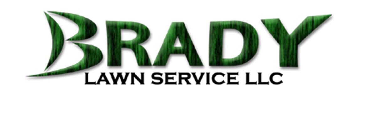 Logo for Brady Lawn service