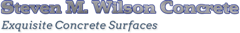 Logo for Steven M. Wilson Concrete