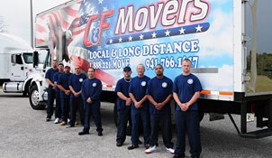 Logo for C & F Movers Inc