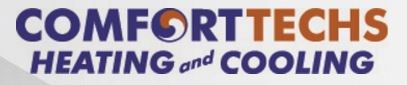 Logo for Comforttechs Heating & Cooling Inc