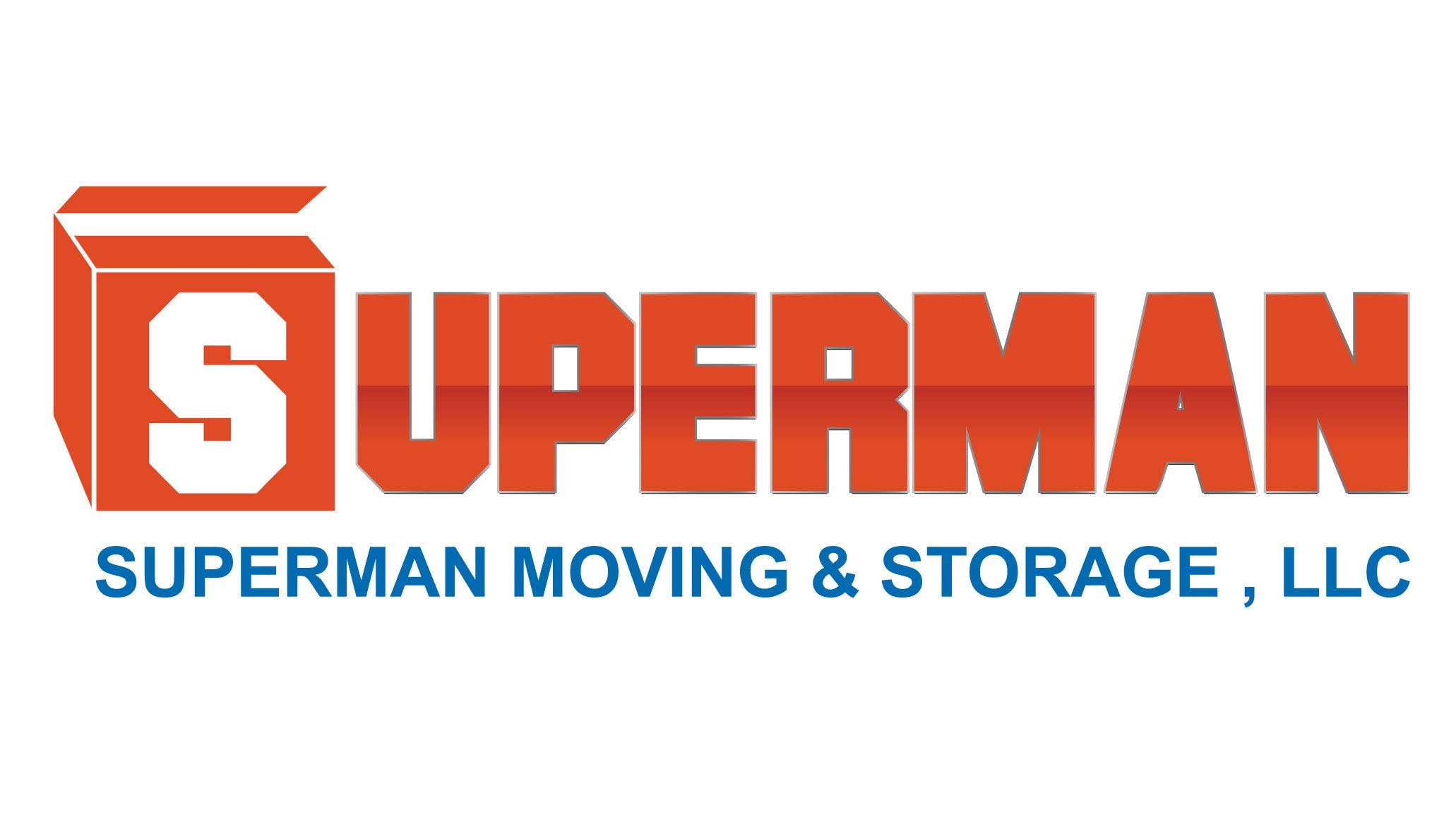 Logo for Superman Moving and Delivery Service
