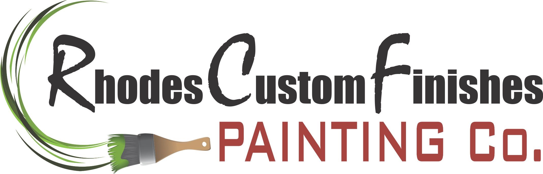 Logo for Rhodes Custom Finishes Painting Co.