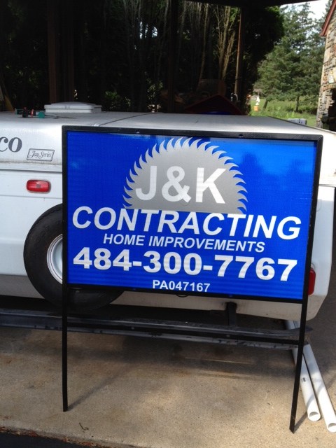 Logo for J & K Contracting