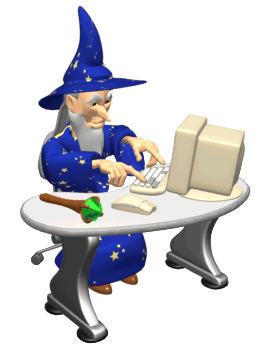 Tim The Computer Wizard logo