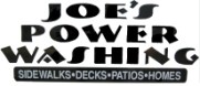 Logo for Joe's Power Washing