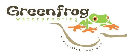 Logo for Green Frog Waterproofing