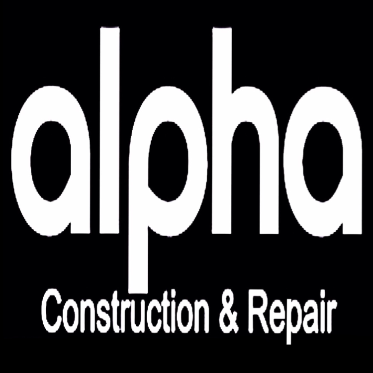Logo for Alpha Construction & Repair