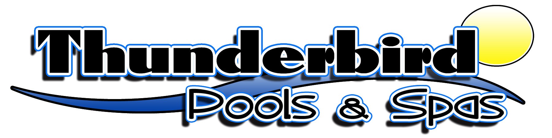 Logo for Thunderbird Pools and Spas