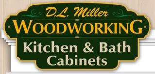 Logo for DL Miller Woodworking Kitchen & Bath Cabinets