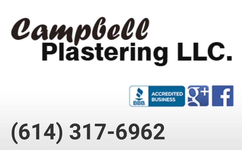 Logo for campbell plastering llc