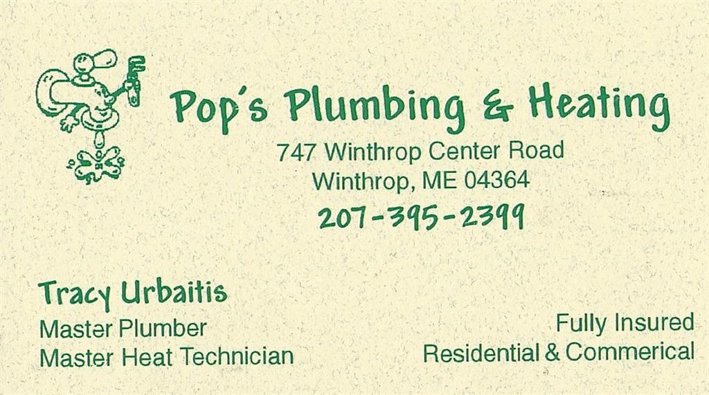 Logo for Pop's Plumbing And Heating