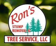 Logo for Ron's Stump Removal & Tree Service, LLC
