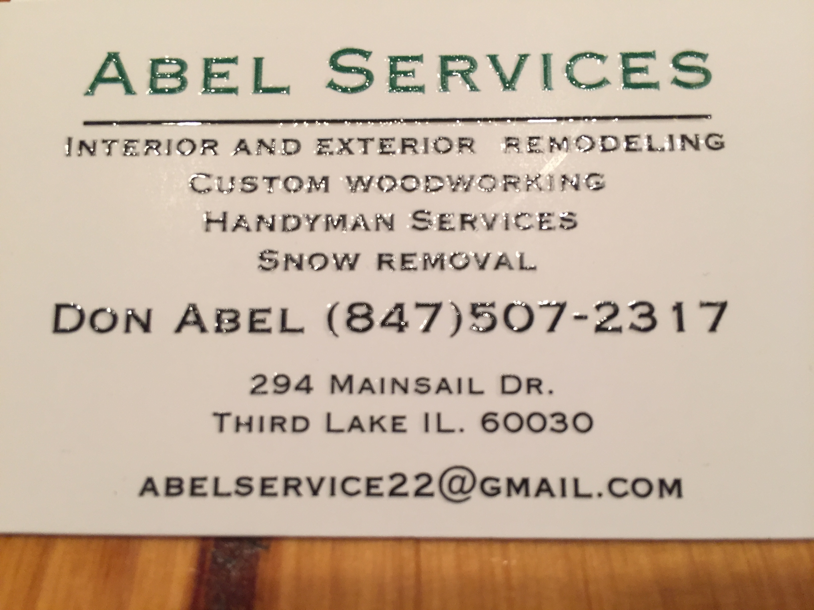 Logo for Abel Services