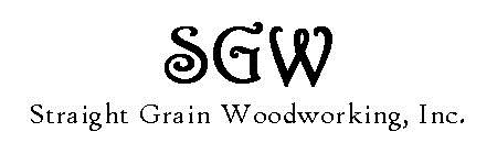 Logo for Straight Grain Woodworking, Inc