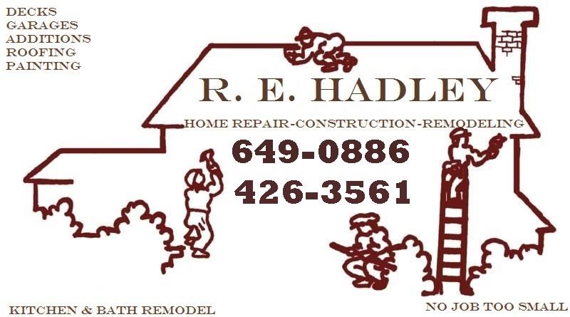 Logo for R.E. Hadley Construction