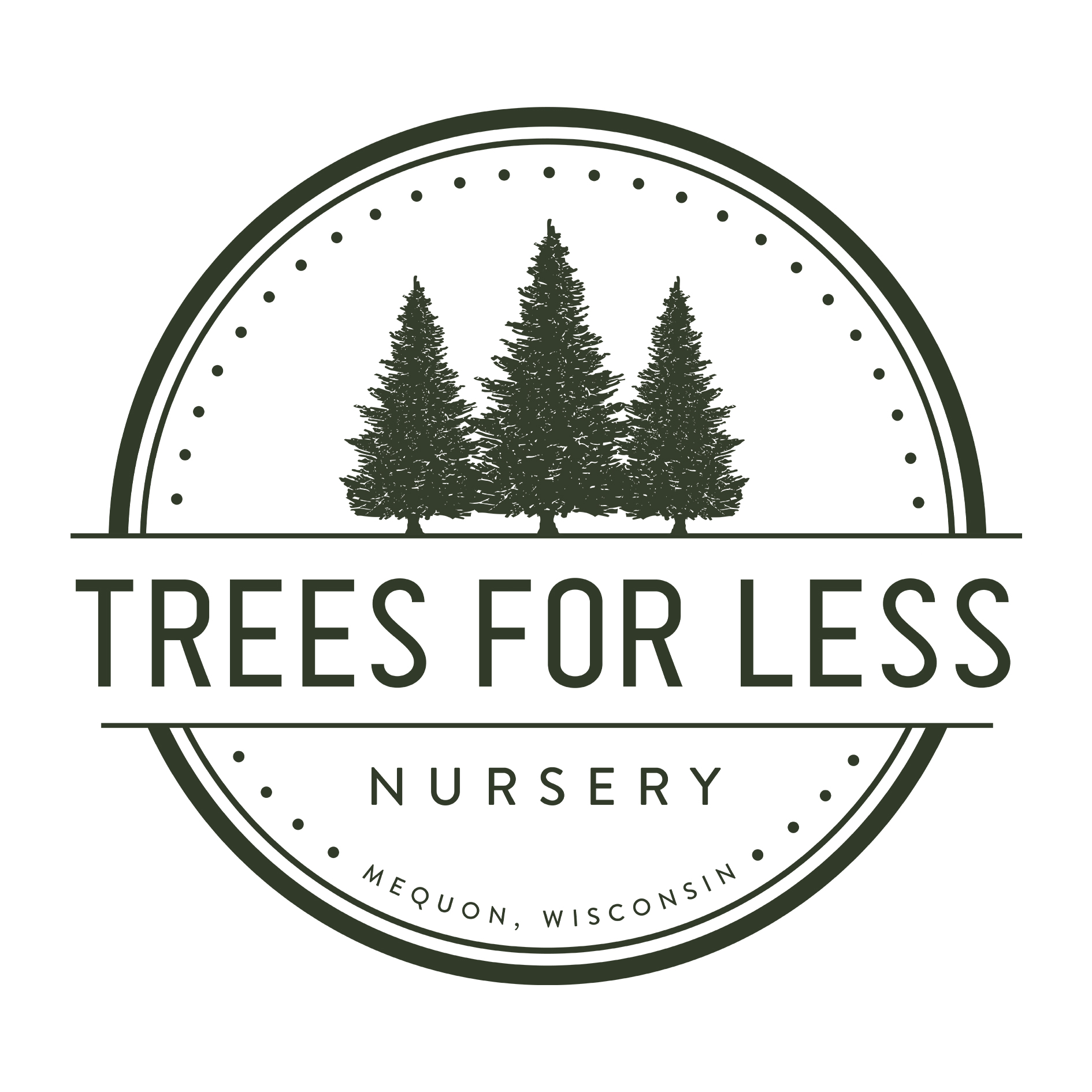 TREES FOR LESS NURSERY logo