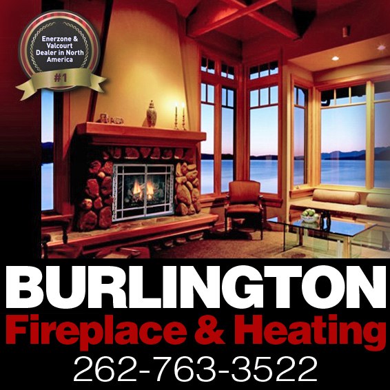 Logo for Burlington Fireplace & Heating