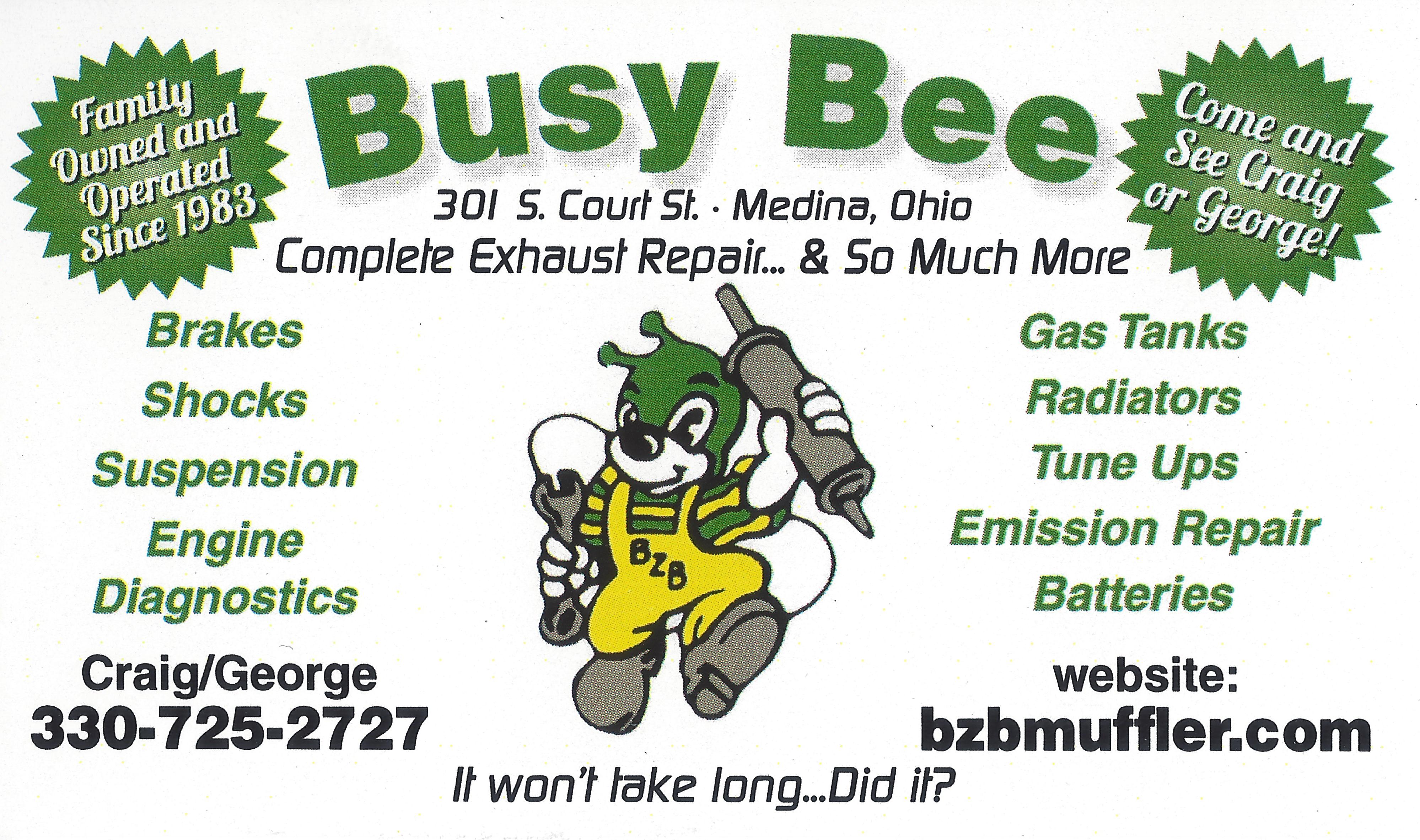 Avatar for BUSY BEE MUFFLER CENTER