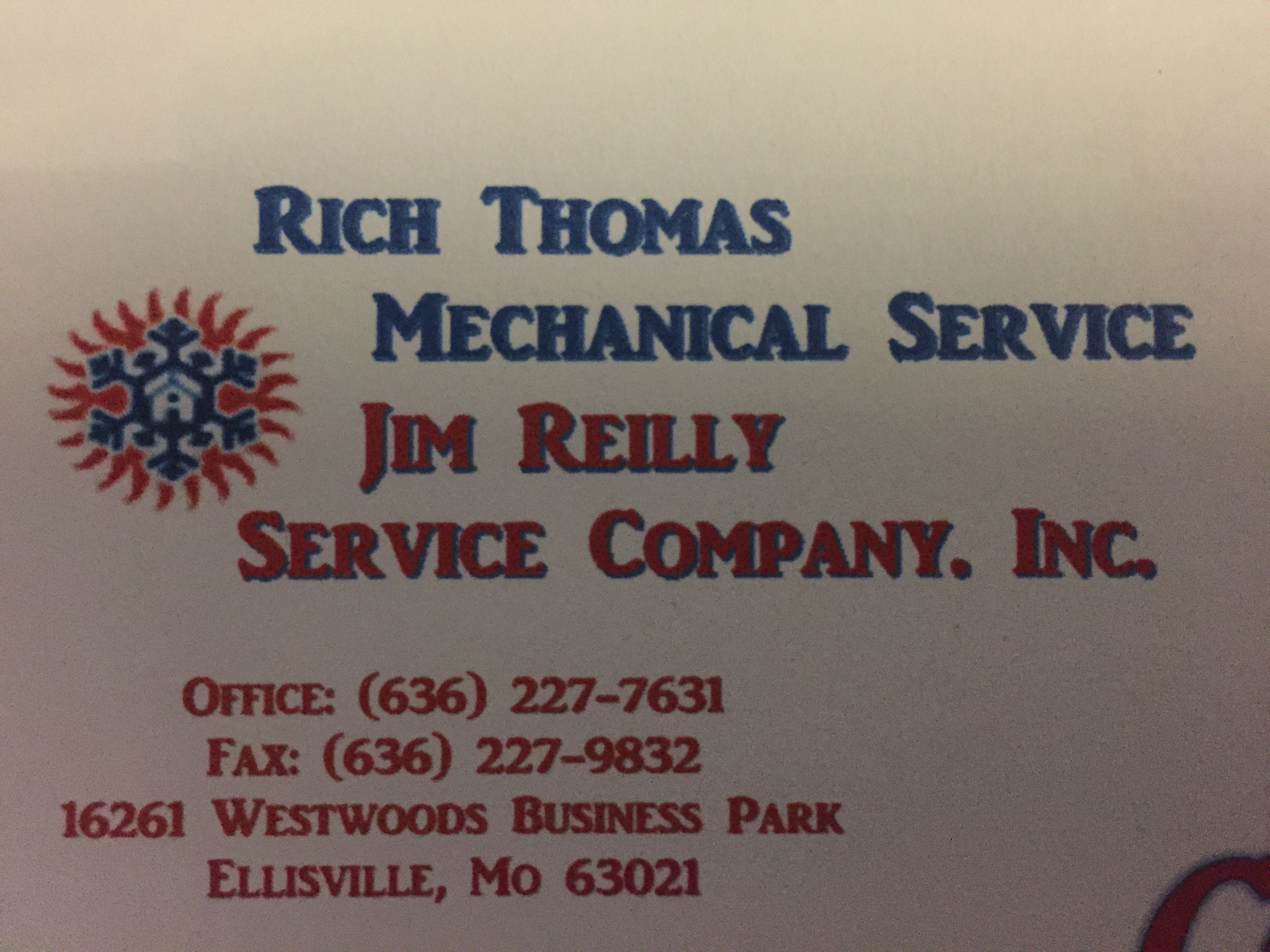 Logo for Jim Reilly Service Co Inc