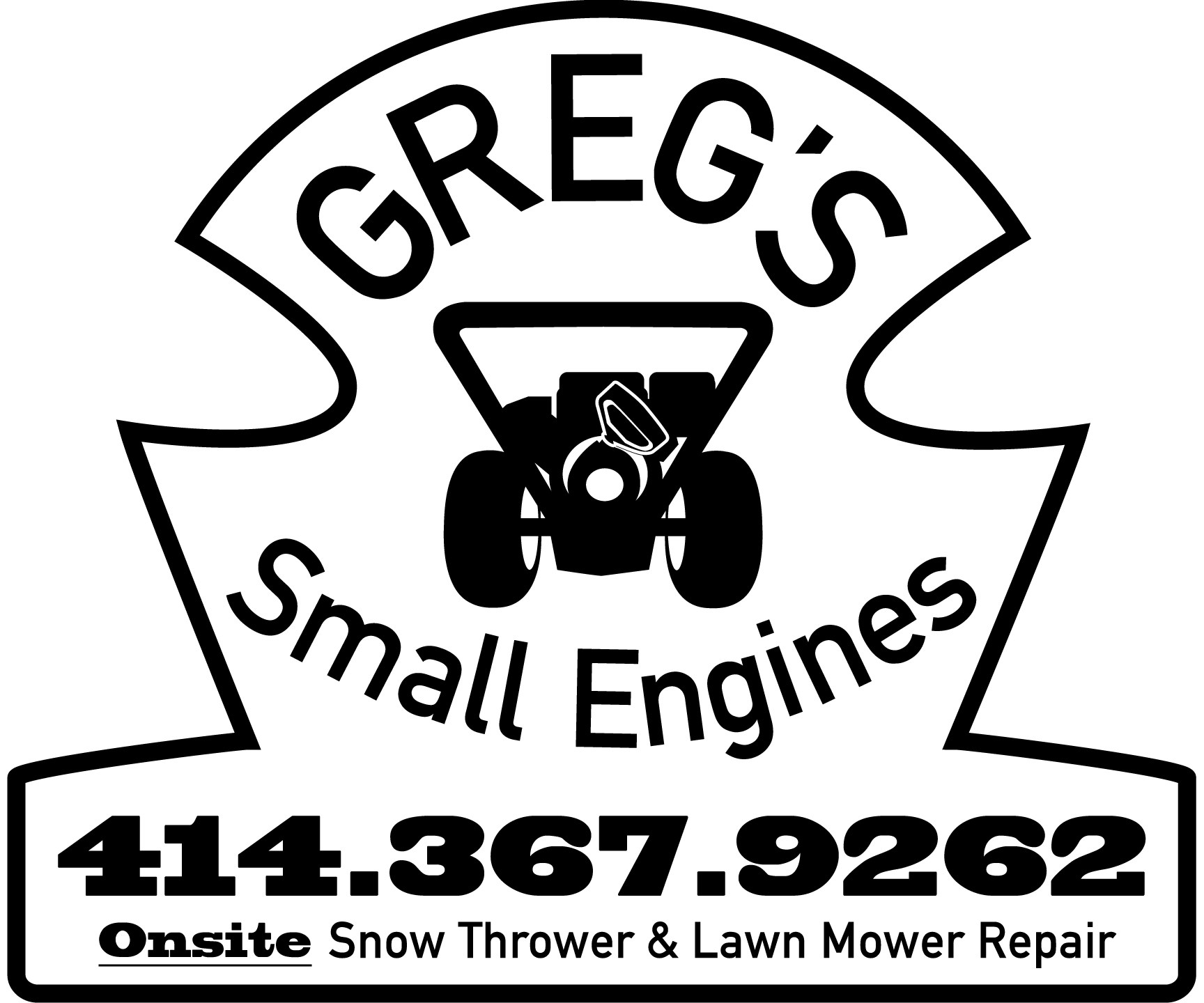 Logo for Greg's Small Engines