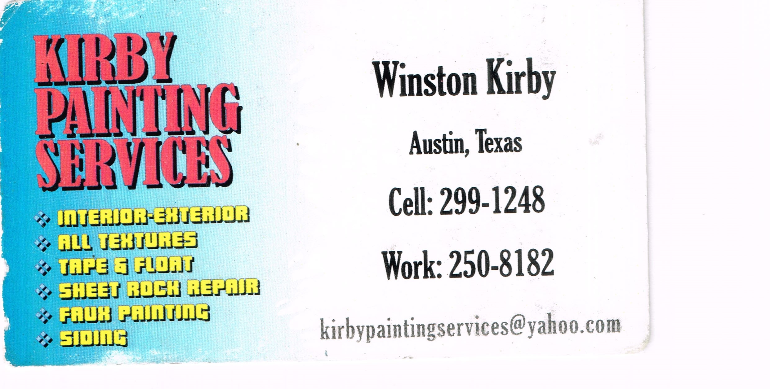 Logo for Kirby Painting