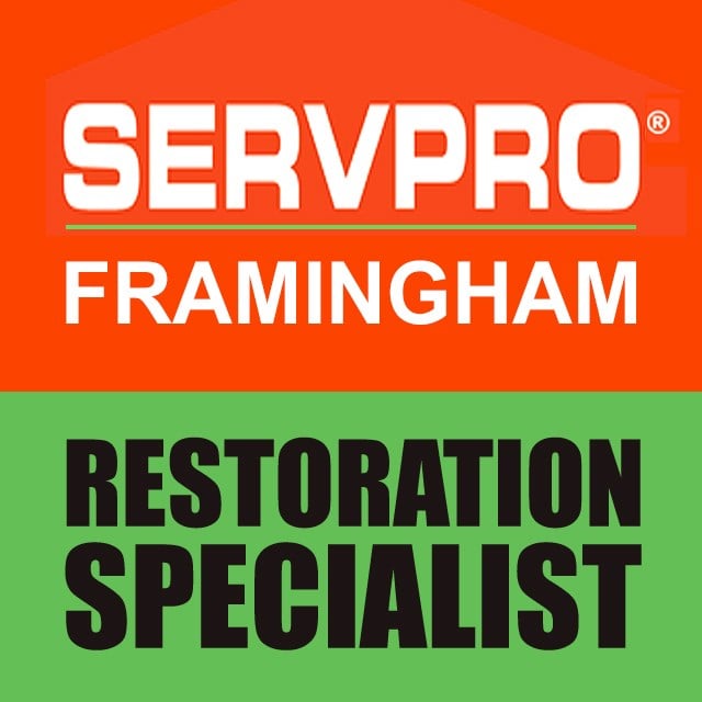 Logo for SERVPRO OF FRAMINGHAM