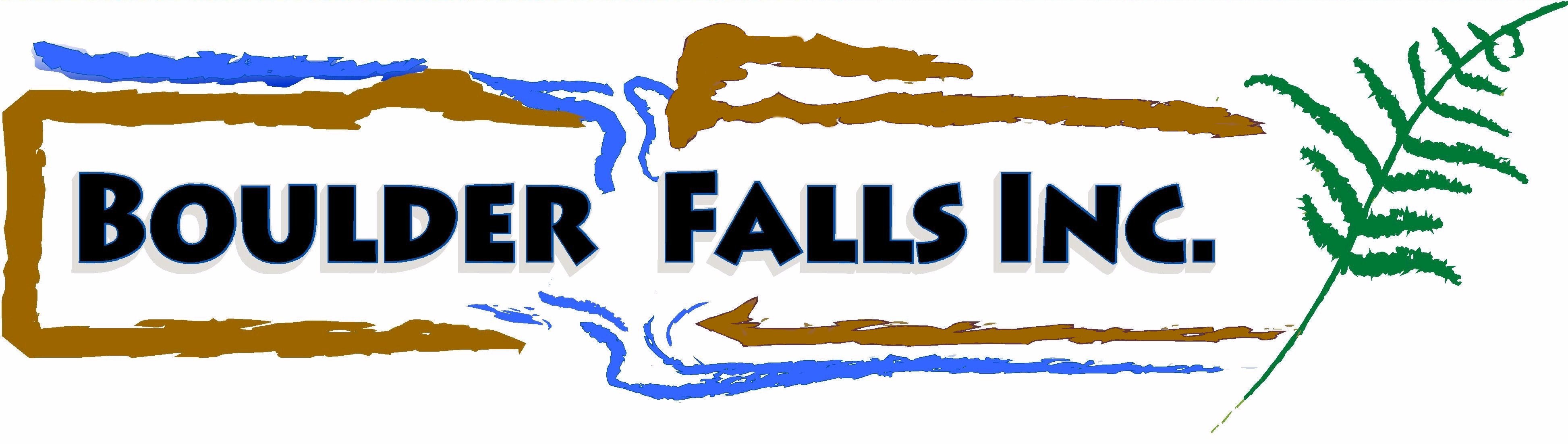 Logo for Boulder Falls Landscape