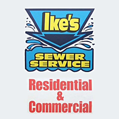 Logo for Ike's Sewer Services 