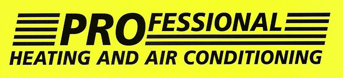 PROFESSIONAL HEATING & AIR CONDITIONING logo