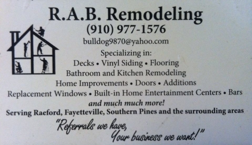 Avatar for R.A.B. Remodeling