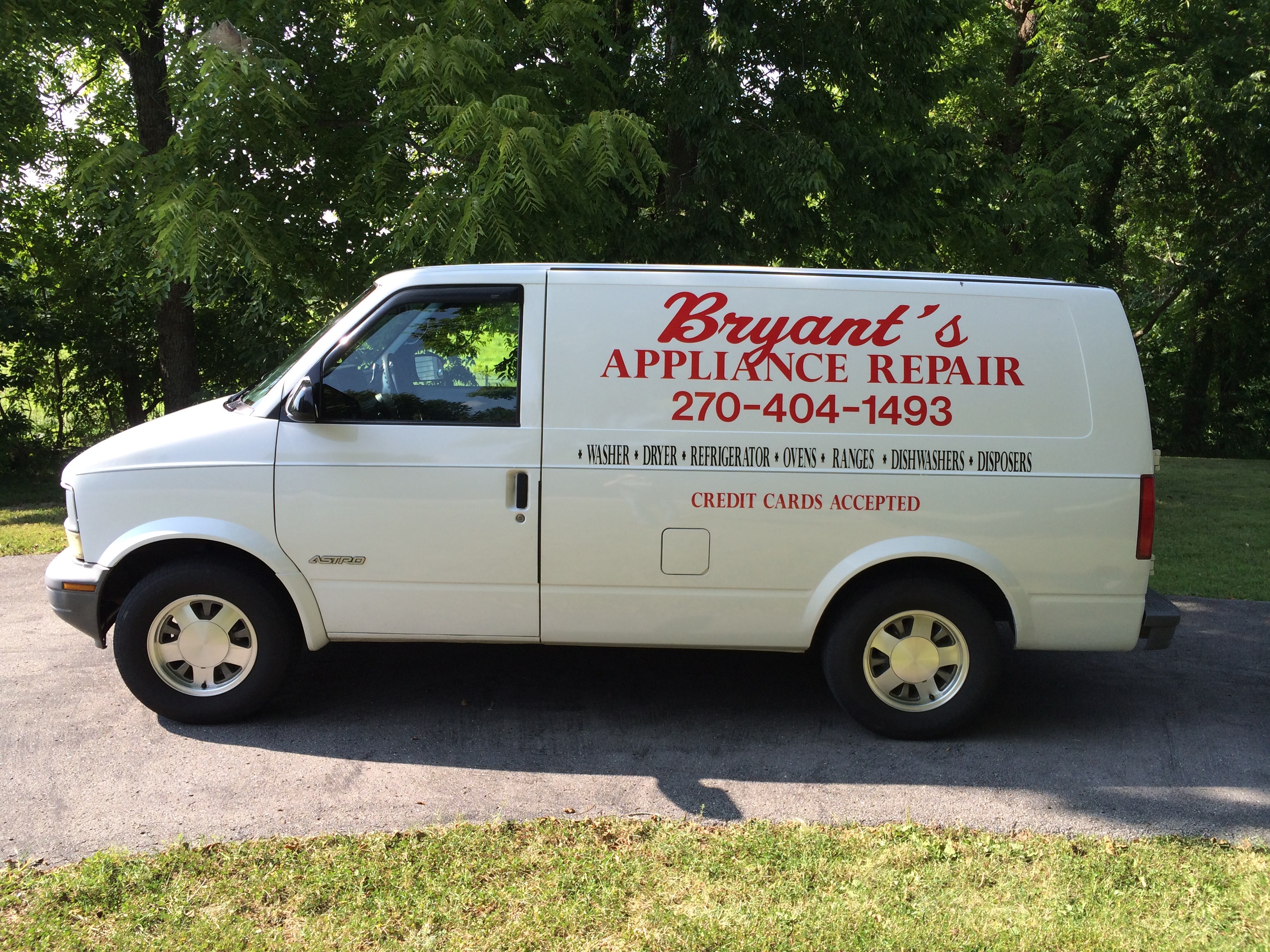 Bryant's Appliance Repair logo