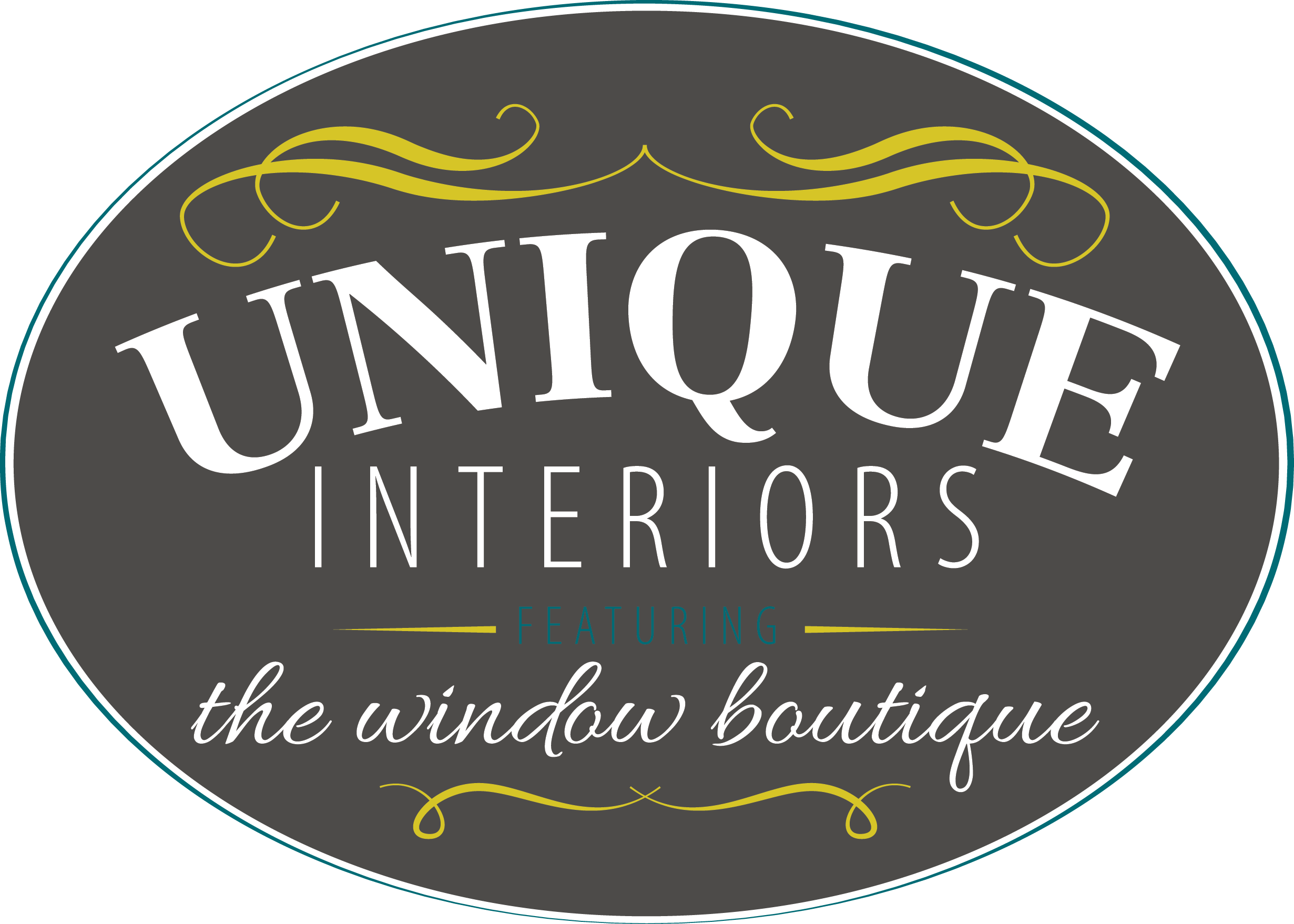 Unique Interiors the Window Boutique logo