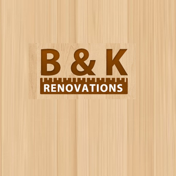 Logo for B & K Home Renovations