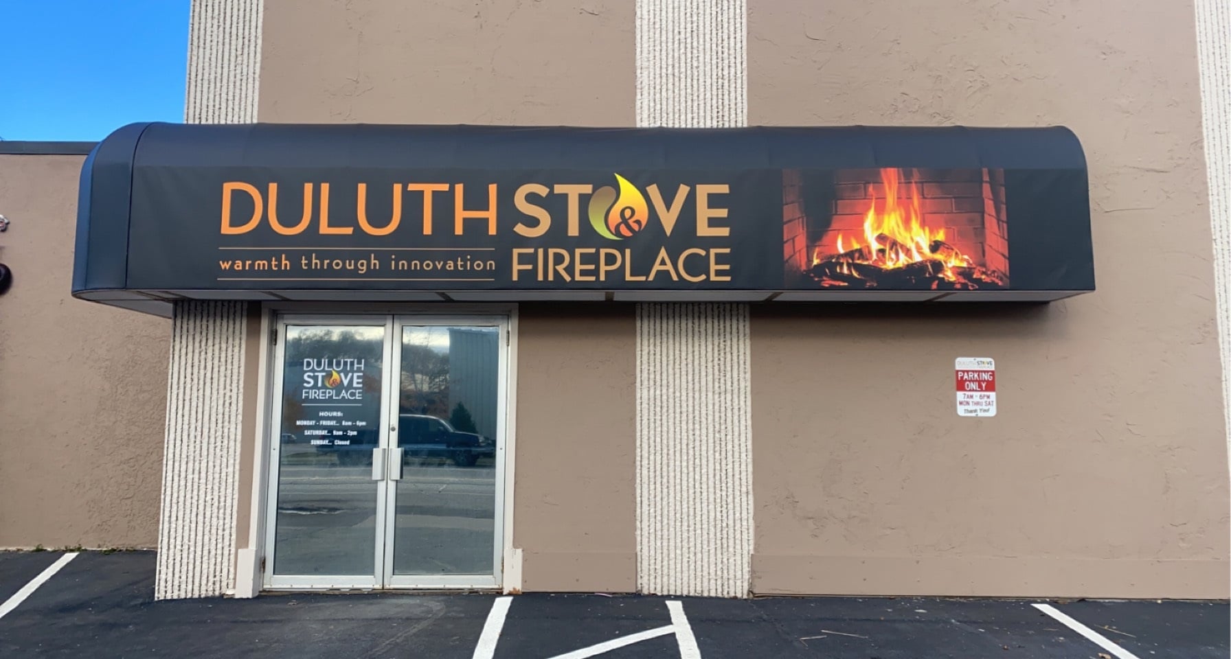 Logo for DULUTH STOVE & FIREPLACE
