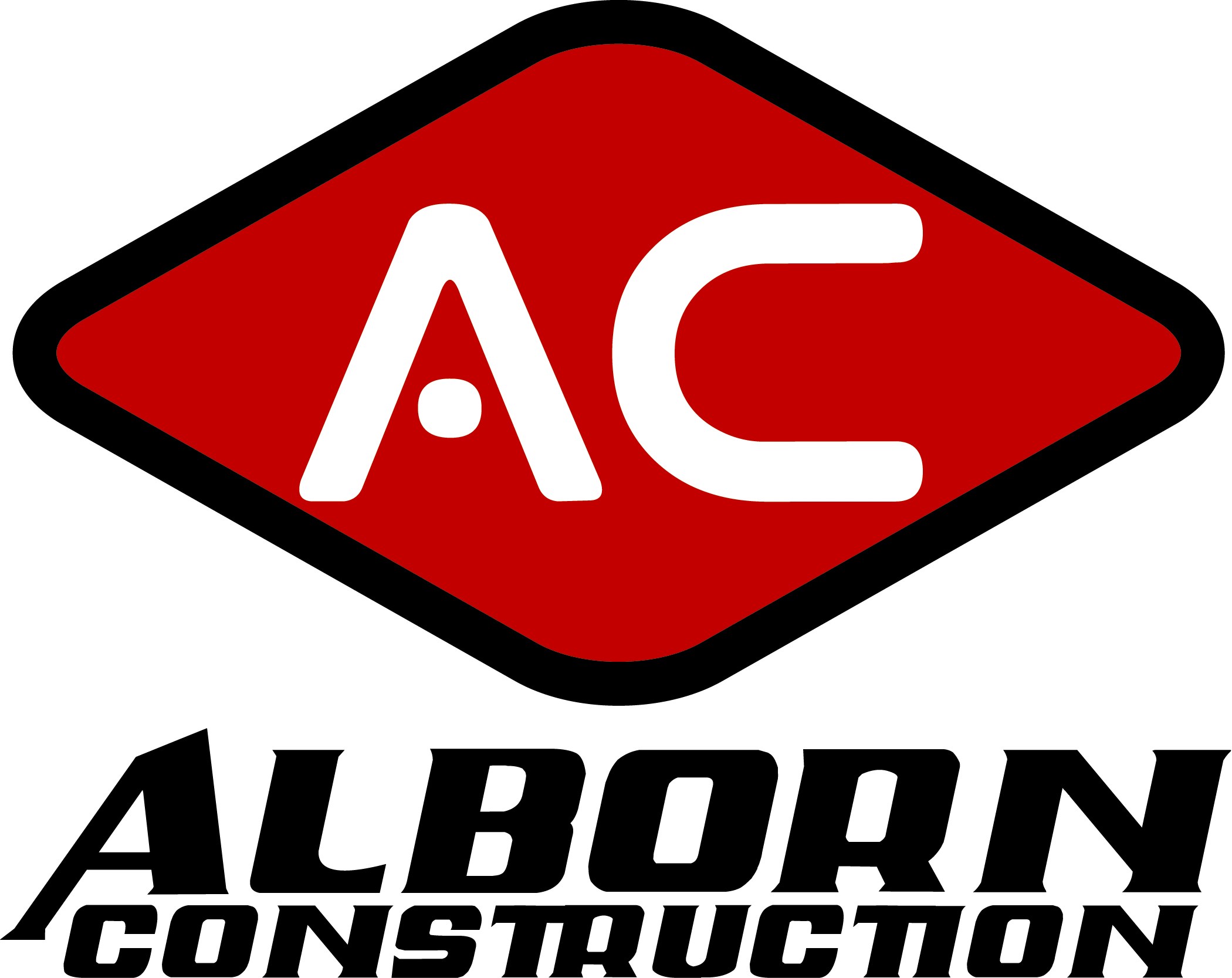 Logo for ALBORN CONSTRUCTION