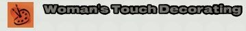 Logo for Woman's Touch Decorating