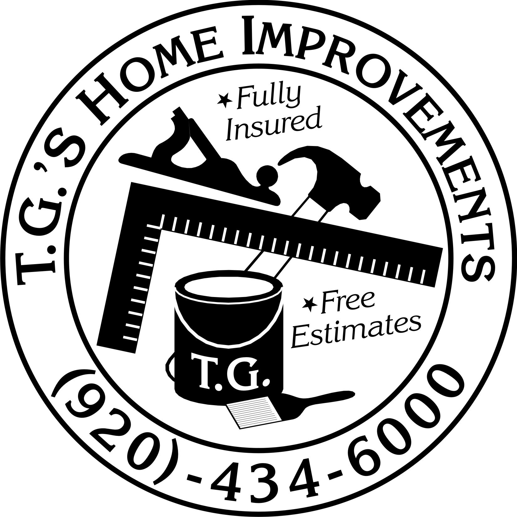 T G's Home Improvements logo