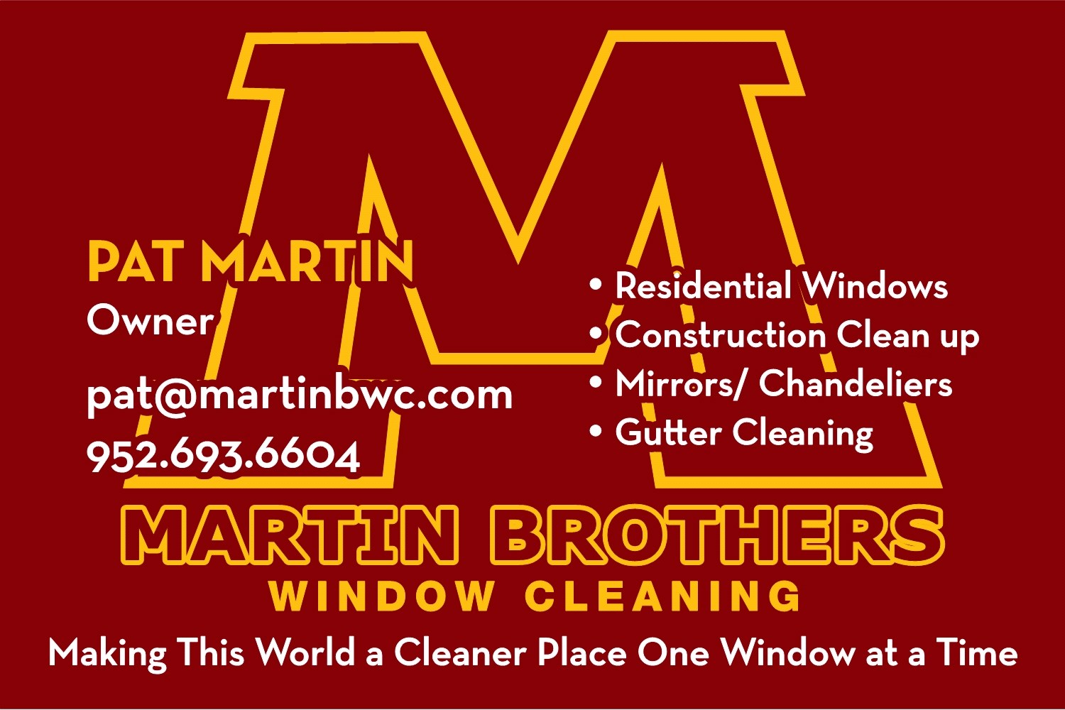 Avatar for Martin Brothers Window Cleaning