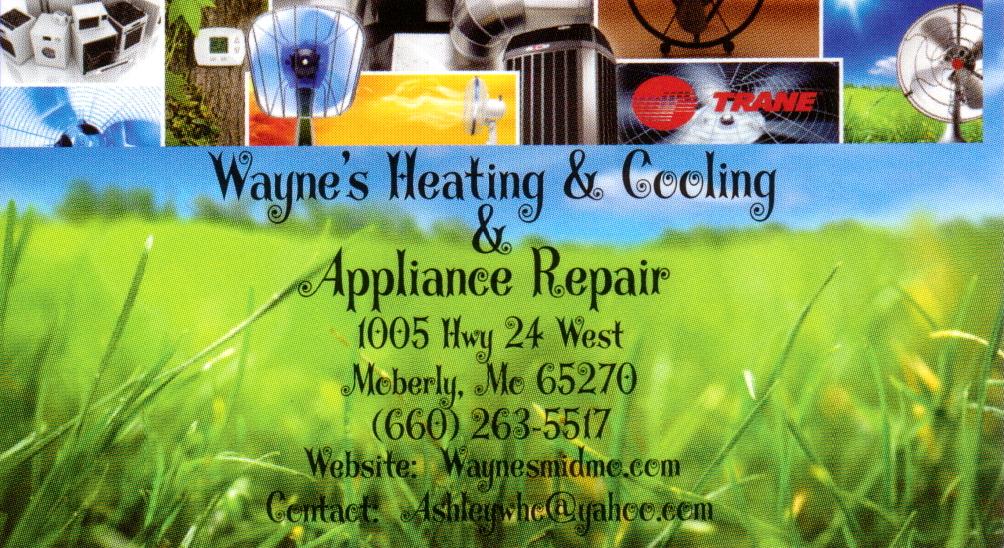 Avatar for Wayne's Heating & Cooling & Appliance Repair