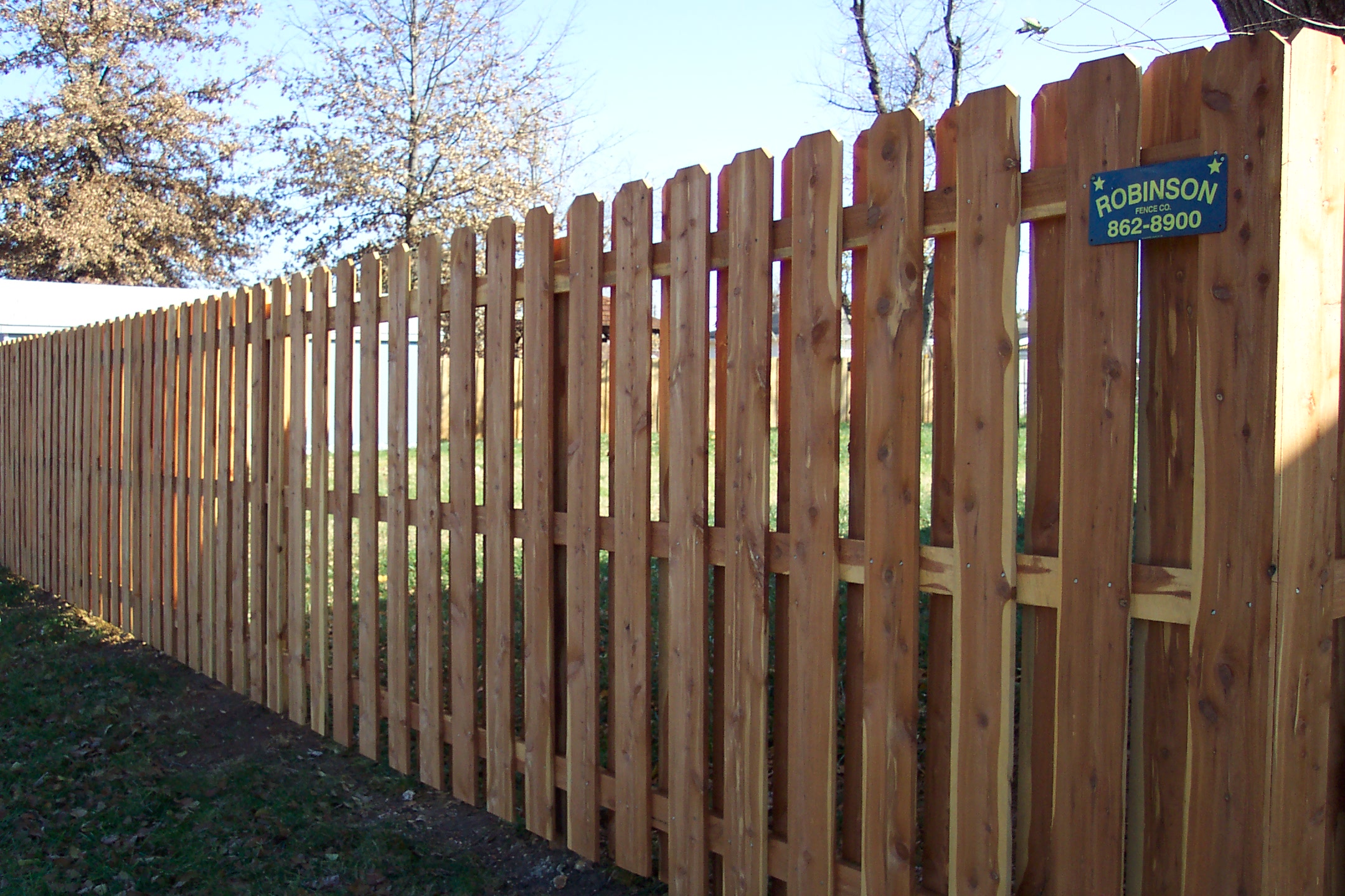 Logo for ROBINSON FENCE CO INC