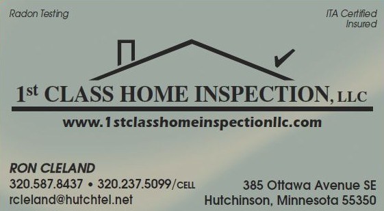 Logo for 1st Class Home Inspection LLC